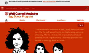 Eggdonor.weillcornell.org thumbnail