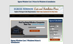 Egresswindowcost.com thumbnail