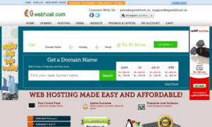 Egwebhost.in thumbnail