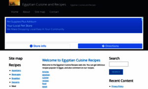 Egyptian-cuisine-recipes.com thumbnail