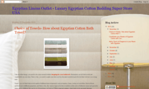 Egyptian-linens-outlet.blogspot.in thumbnail