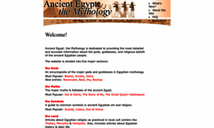 Egyptianmyths.net thumbnail
