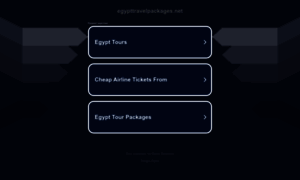 Egypttravelpackages.net thumbnail
