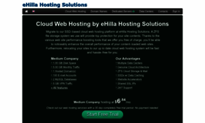 Ehilla-hosting.com thumbnail