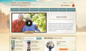 Ehleandbarnettfamilyfuneralhome.com thumbnail