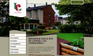 Ehpad-lescordelieres.fr thumbnail