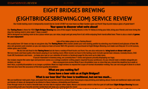 Eightbridgesbrewing.com thumbnail