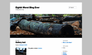Eighthworstblogever.wordpress.com thumbnail