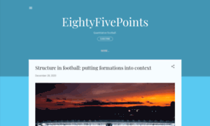 Eightyfivepoints.blogspot.com thumbnail