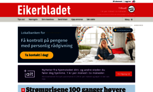 Eikerbladet.no thumbnail