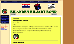Eilandenbiljartbond.nl thumbnail