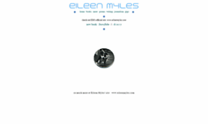 Eileenmyles.net thumbnail