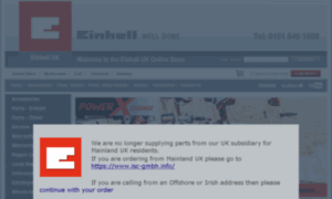 Einhell-uk.co.uk thumbnail