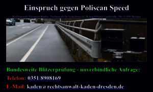 Einspruch-gegen-poliscanspeed.de thumbnail