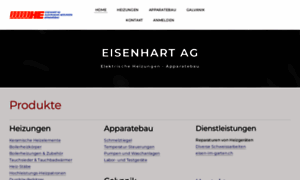 Eisenhart.ch thumbnail