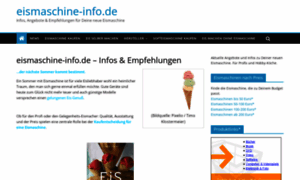 Eismaschine-info.de thumbnail