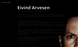 Eivindarvesen.com thumbnail