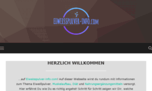 Eiweisspulver-info.com thumbnail