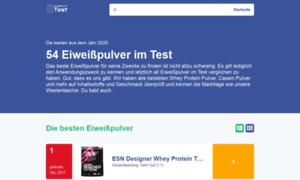 Eiweisspulvertest.net thumbnail