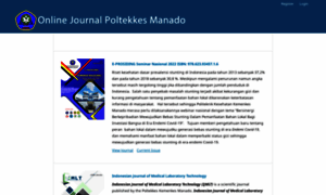 Ejurnal.poltekkes-manado.ac.id thumbnail