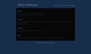 Ekimsoftware.com thumbnail