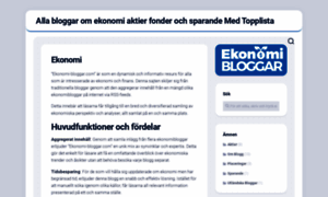 Ekonomi-bloggar.com thumbnail