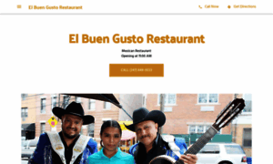 El-buen-gusto-mexican-restaurant.business.site thumbnail