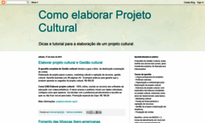 Elaborarprojetocultural.blogspot.com thumbnail