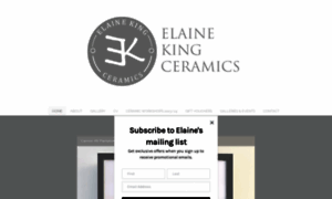 Elainekingceramics.co.uk thumbnail