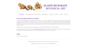 Elainemusgravebotanicalart.com thumbnail