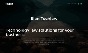 Elan-techlaw.com thumbnail