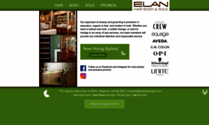 Elanbeautysalon.com thumbnail