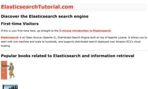 Elasticsearchtutorial.com thumbnail