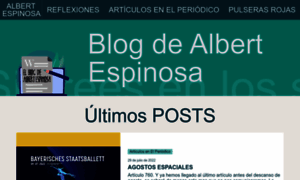 Elblogdealbertespinosa.com thumbnail