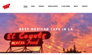 Elcoyotecafe.com thumbnail