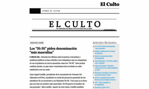 Elculto.wordpress.com thumbnail