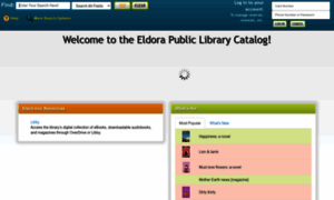 Eldora.biblionix.com thumbnail