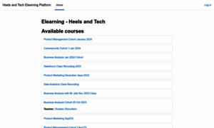 Elearning.heelsandtech.com thumbnail