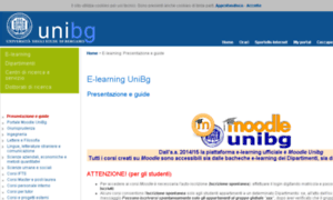 Elearning.unibg.it thumbnail