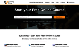 Elearningcollege.com thumbnail