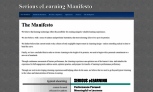 Elearningmanifesto.org thumbnail