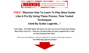 Elearntoplaybass.com thumbnail