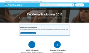 Elecciones.gob.ar thumbnail