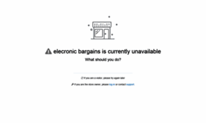 Elecronic-bargains.soldigo.com thumbnail