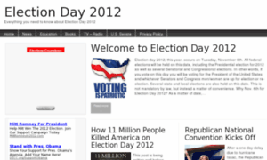 Electionday2012.net thumbnail