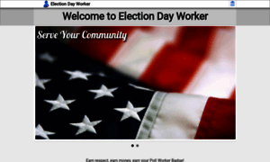 Electiondayworker.com thumbnail