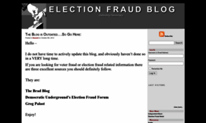 Electionfraudblog.com thumbnail