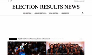 Electionresultsnews.com thumbnail