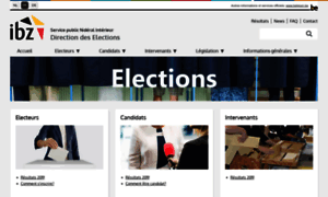 Elections.fgov.be thumbnail