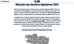 Elections.letelegramme.fr thumbnail